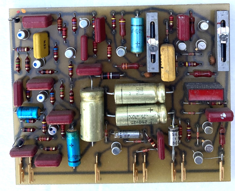 Vibrograf Portescap B200 Watch Timing Machine Signal Electronic Circuit Board