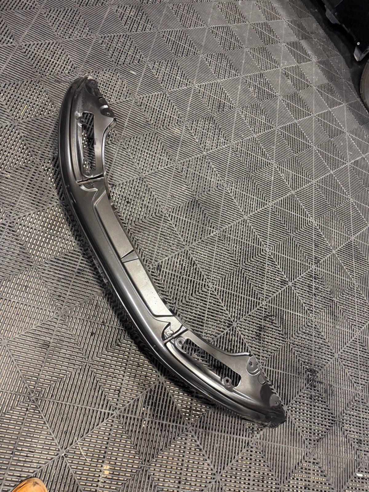 2016-2021 MCLAREN 570S REAR BUMPER UPPER SPOILER WING COVER PANEL BLADE SILVER