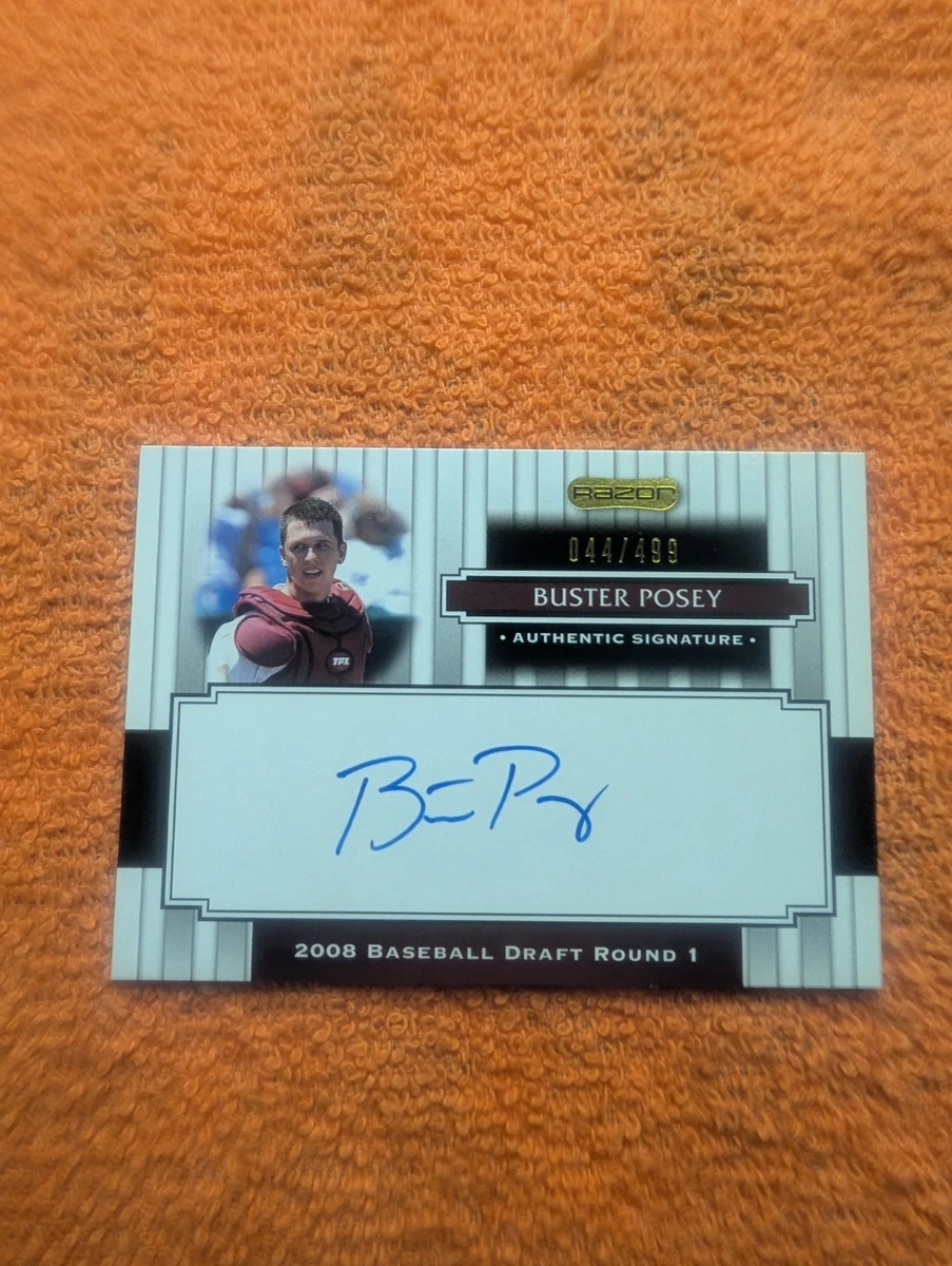 Buster Posey Autograph Baseball Cards for sale | eBay