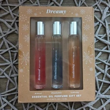 Dreamy Renewal Illumination and Awakening Essential Oil Gift Set Roll-On .33oz