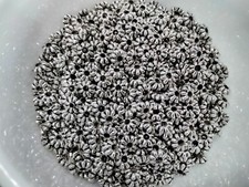 Tibetan Style Flower Spacer, Antique Silver, 5.5x2mm, 100pce, Free post, OZ