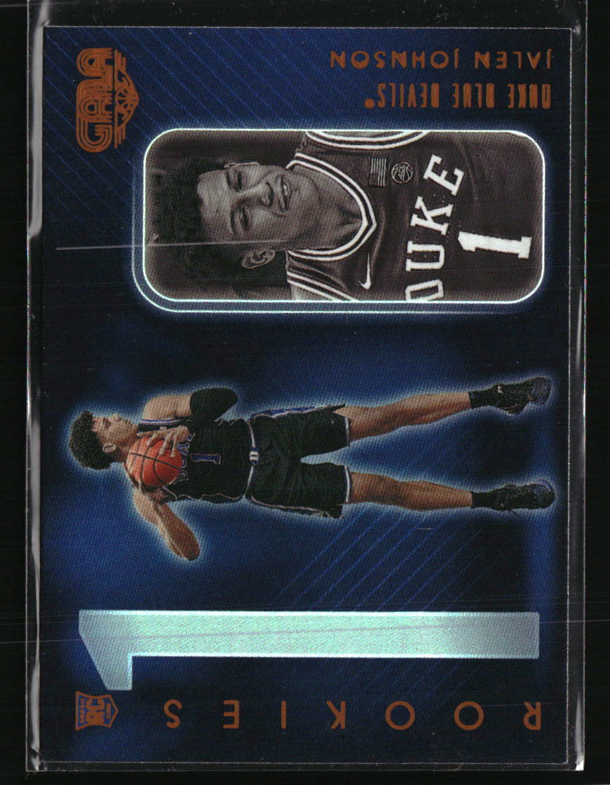 Jalen Johnson 2021 Panini Chronicles Draft Picks #193 RC Basketball Card