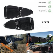 2X UTV Left Right Side Door Bags Knee Pad Bags for Polaris RZR XP4 1000 14-19