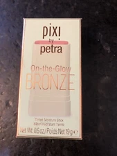 Pixi On-The-Glow Bronze Tinted Moisture Stick Soft Glow- 0.6 Oz /NIB