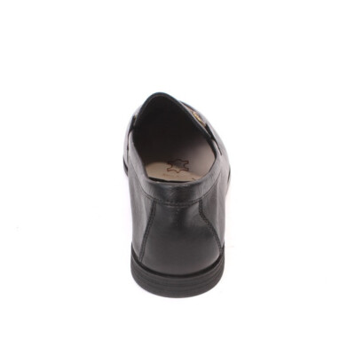 Frau 2495 Black Leather Moccasins Loafers Shoes Frau 2495 Black Leather Moccasins Loafers Shoes 45 / US 12  main image 2