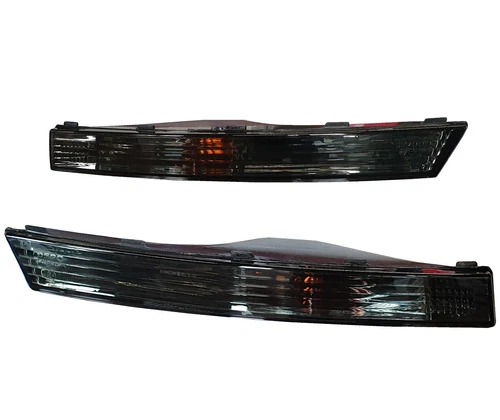 Black Front Indicators Fits VW Passat 3C B6 05-10 Indicator Smoke Set New