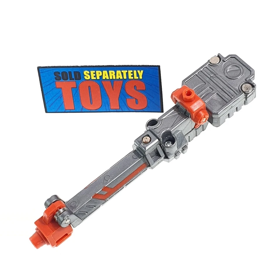 Transformers Cybertron Scrapmetal CANNON gun Scout Class weapon accesory orange - Image 3 of 4
