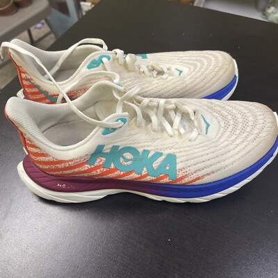 Hoka Mach 5 White Flame Women display picture 1