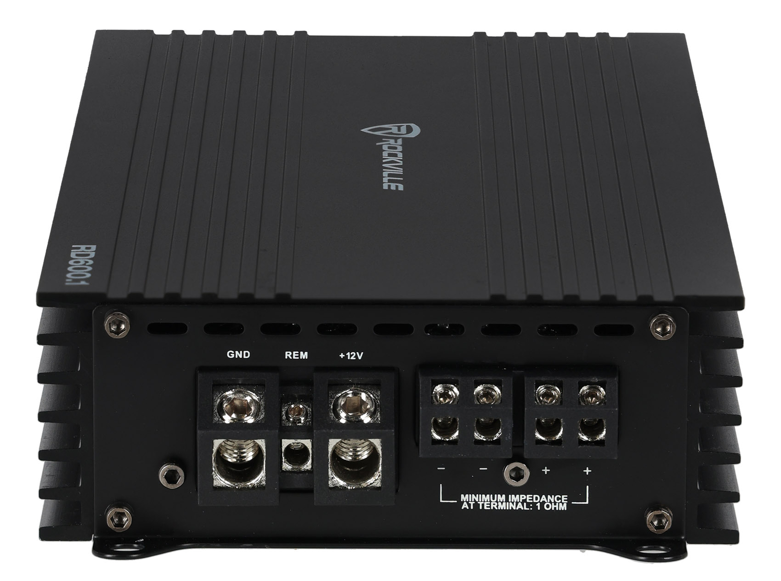 Моноусилитель Rockville RD6001 мощностью 600 Вт RMS при 1 Ом пиковая мощность 2400 Вт Комплект проводов для автомобильного усилителя