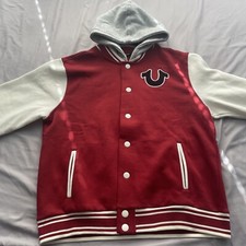M True Religion Varsity Jacket