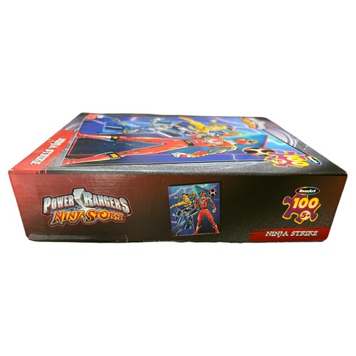 Rompecabezas Power Rangers 100 piezas Ninja Storm Ninja Strike 2003 RoseArt ABC Kids - Imagen 5 de 7