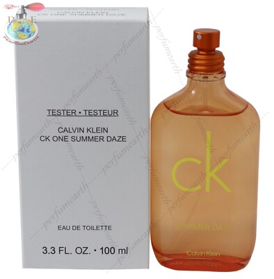 Ck One Summer Daze By Calvin Klein   3.3/3.4oz.Edt Spray New  Same As Picture