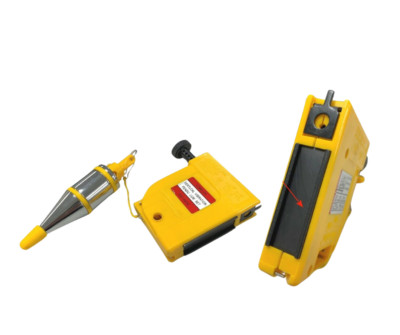 Heavy Duty 400g Magnetic Plumb Bob Builder Straight Level Setter 4,5M Line Drop