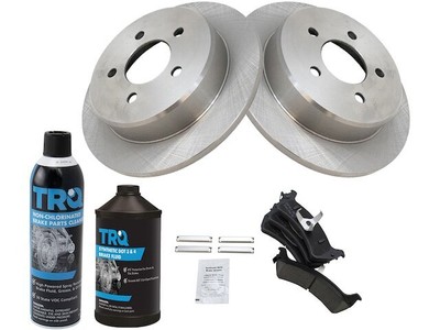 Rear TRQ Brake Pad and Rotor Kit fits Ford Ranger 1998-2002 EV 82JDFZ ...