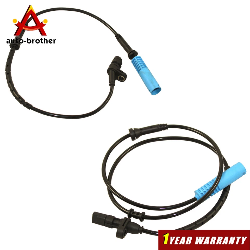 Juego de 4 piezas de sensor de velocidad de rueda ABS delantero y trasero para BMW 740I 740IL 750IL 1998-2001 Foto 2 de 4