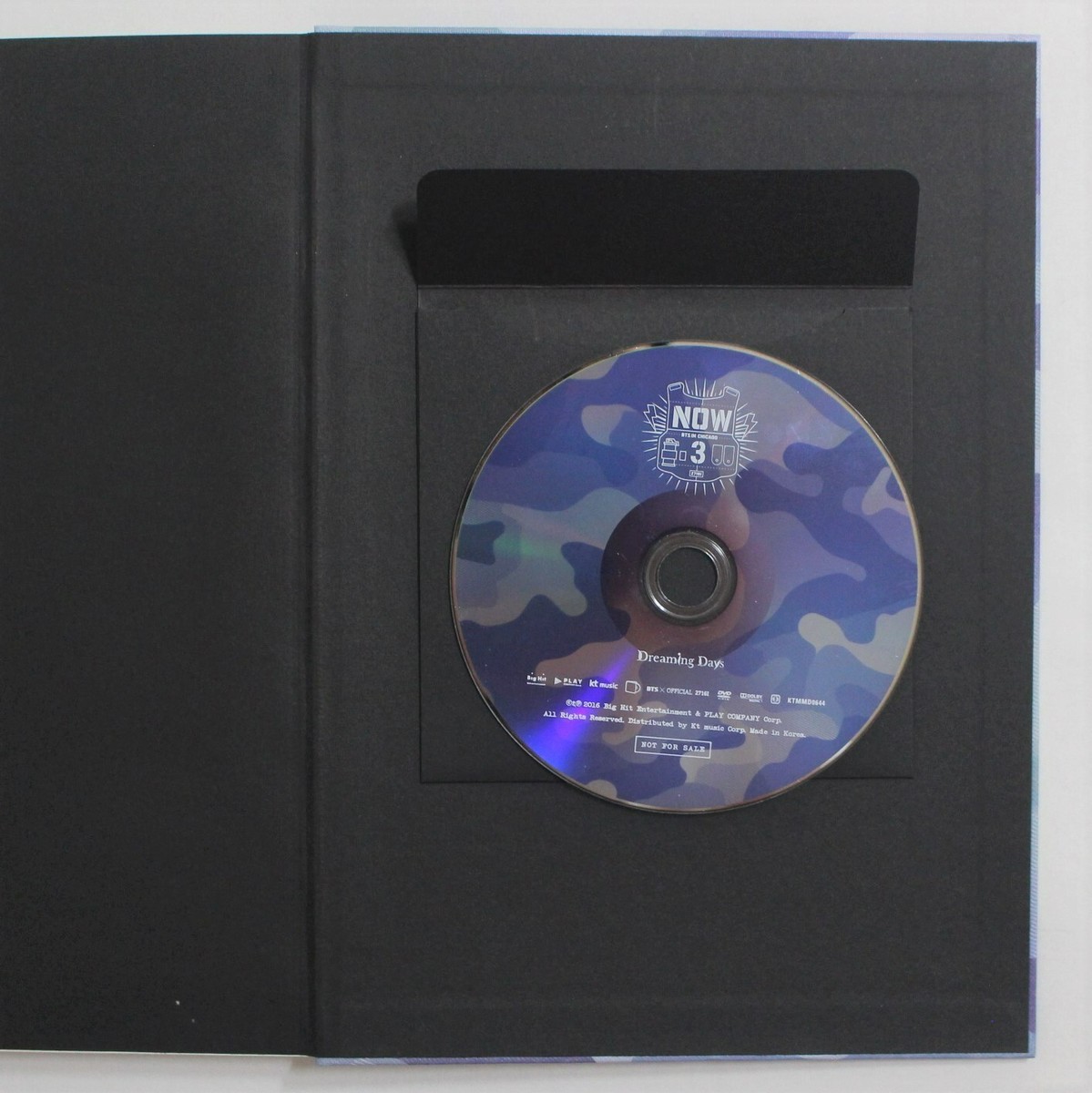 K-POP・アジア BTS NOW3 in CHICAGO Dreaming Days DVD BTS Official Now 3 In Chicago Dreaming Days DVD Set No