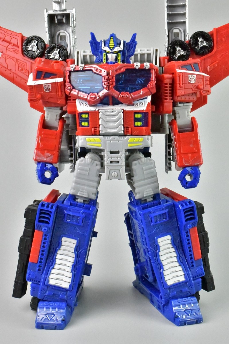Prime Upgrade Siege Optimus Prime Leader Class Toy Transformers