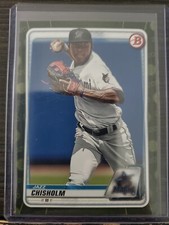 2020 BOWMAN CAMO PROSPECTS ROOKIE #BP-72 JAZZ CHISHOLM MIAMI MARLINS