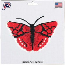 Butterfly DIY Iron On Embroidered Applique Patch
