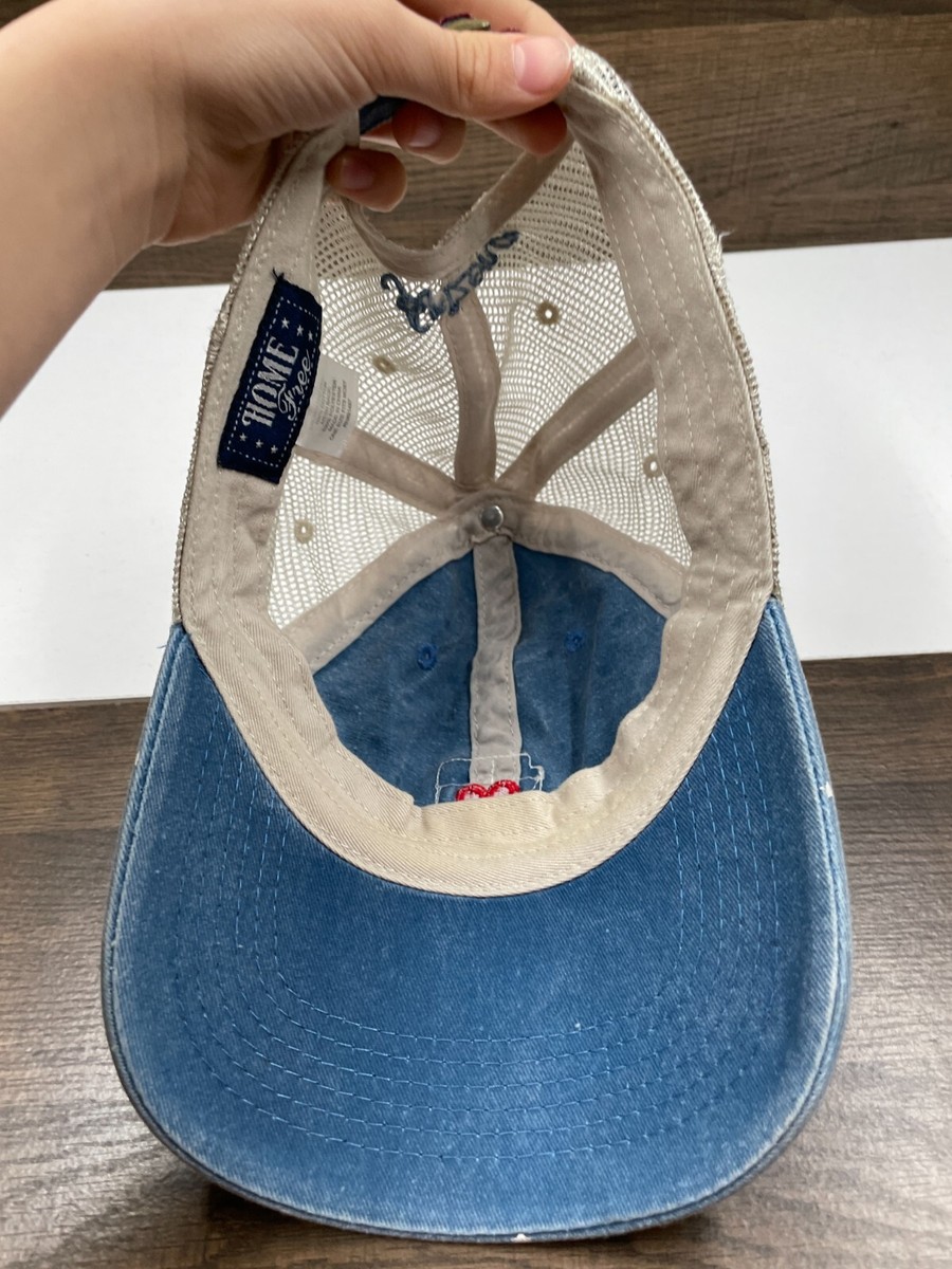 帽子 [0] CLOUD I LOVE ARIZONA HOME FREE Home Free I Love Arizona AZ Blue Denim Trucker Hat Cap Mesh