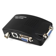 BNC to VGA, S Video VGA to VGA Converter CCTV Camera PC to TV Adapter Laptop