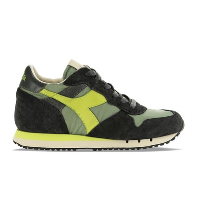 Diadora Heritage Equipe W zeppa tela blu pelle grey – La Griffe calzature