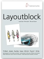 Hahnemühle Layoutblock FüR Comic Und Illustration DIN A4 Layout Pad 75Bl. 75G/M²