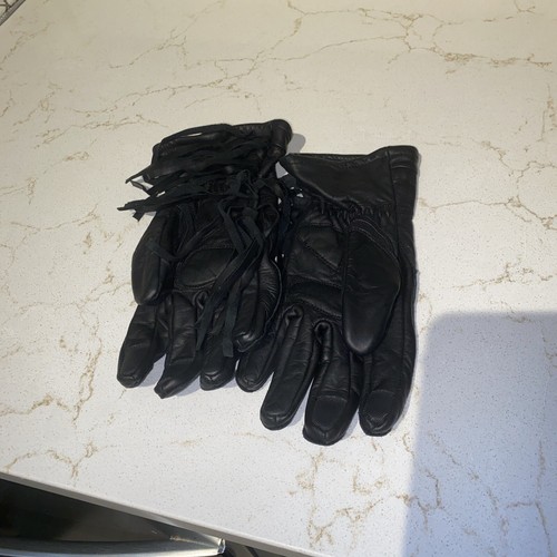 Woman’s Harley Davidson Leather Gloves Size M. Great Condition,See Pictures - Bild 7 von 15
