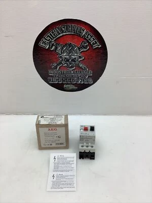 NIB AEG Manual Motor Starter Mbs 25-G 3 Pole