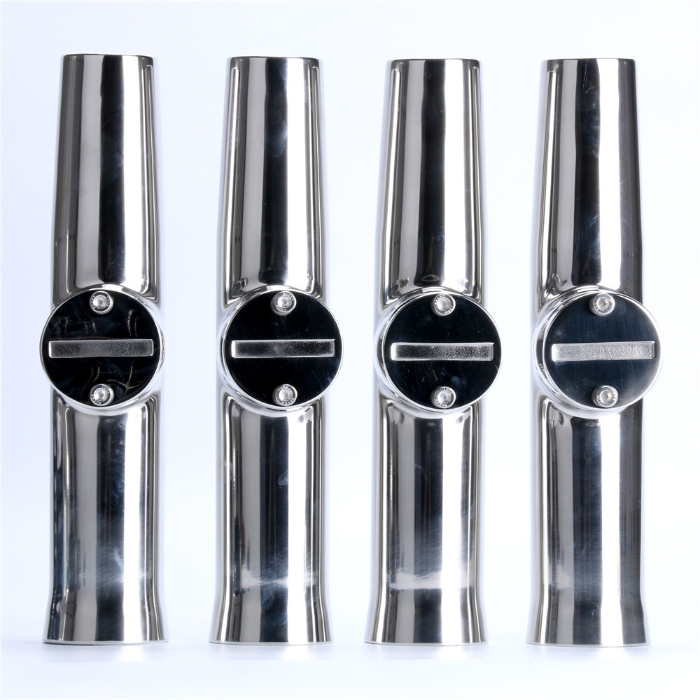 HOT 4 PCS Rod Fishing Holder Style 7 8 Great Stainless to Rail 1 Tournament HOT 4 PCS Rod Fishing Holder Style 7 8 Great Stainless to Rail 1 Tournament