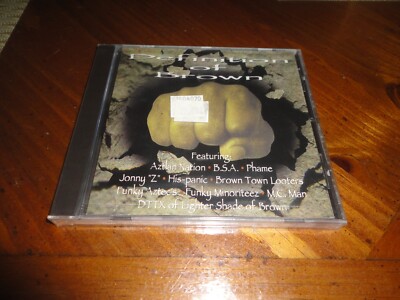 Chicano Rap CD Definition of Brown - Brown Town Looters MC MAN Aztlan Nation