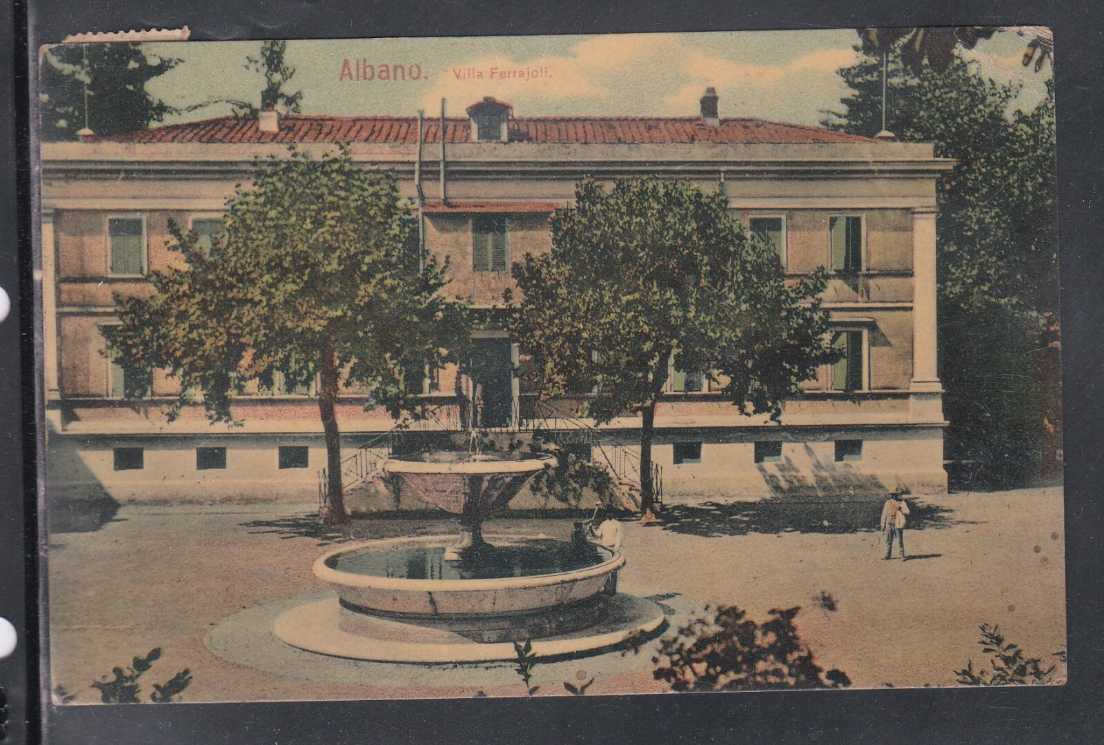 Cartolina Albano Villa Ferraioli N1376
