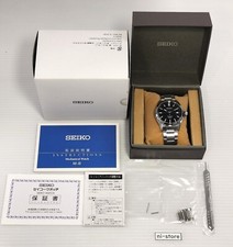SEIKO 4R35-03Y0 Automatic Blue Dial Watch JP w/Box, links, Warranty - Rank B 