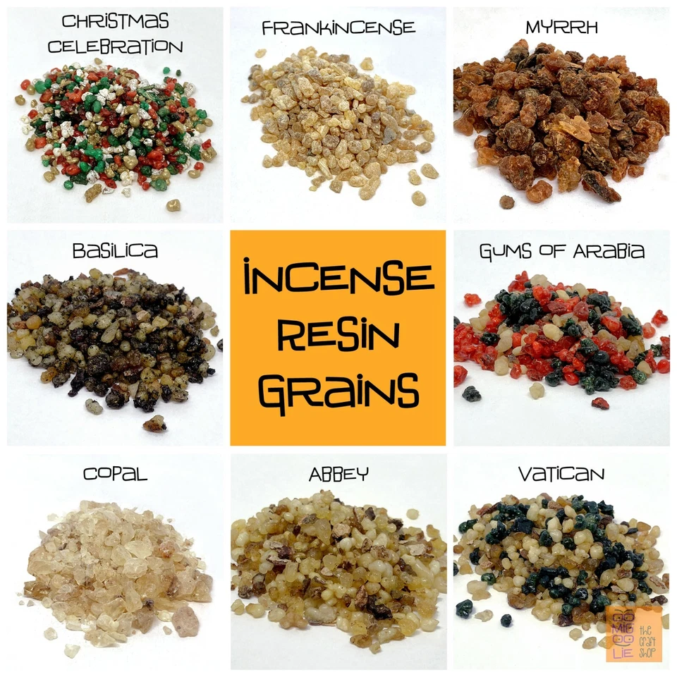 Incense Resin *Frankincense Myrrh Copal Three Kings Prinknash *Fragrance Insence