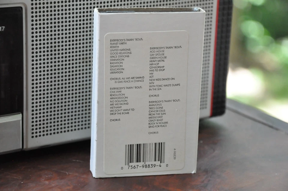 PEACE CHOIR 1991 cassingle GIVE PEACE A CHANCE TOM PETTY Teena Marie Foto 3 de 4