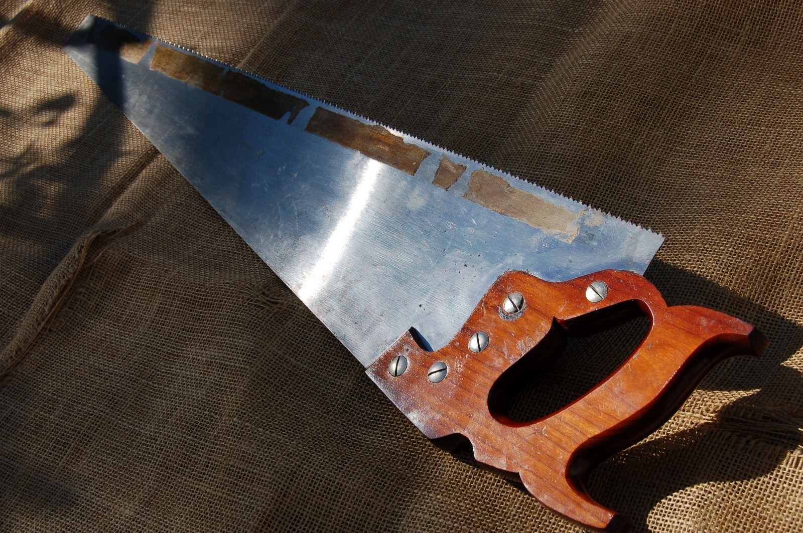 Vintage Disston D23 Hand Saw , 26'' , 8 PPI , Made in U.S.A. 1953