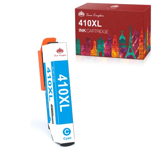 Combo de tinta 410XL T410XL para Epson 410 XL Expression XP-830 XP-640 XP-635 XP-630 - Imagen 11 de 13