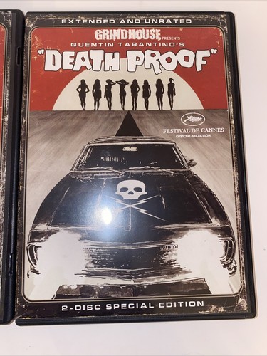 Grindhouse 2 DVD Lot Death Proof Planet Terror Unrated Tarantino Rodriguez - Picture 5 of 20
