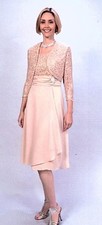 Mother of the bride Coral Knee length size XL
