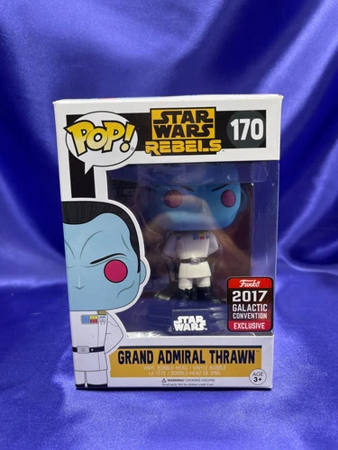 Funko Pop (2017) Star Wars Rebels Grand Admiral Thrawn #170 Vinyl Bobble Head
