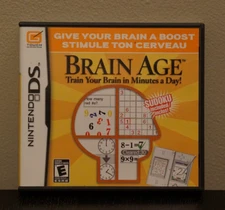 Brain Age: Train Your Brain in Minutes a Day (Nintendo DS, 2006) *CIB*