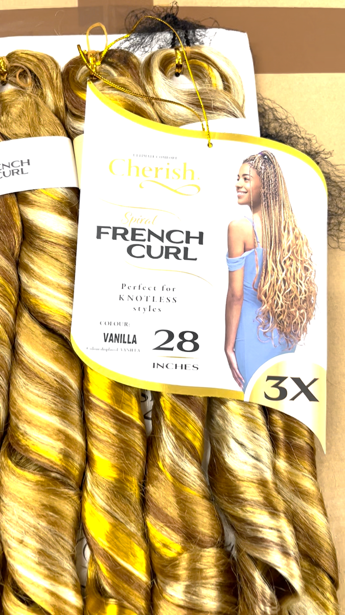 Cherish Spiral French Curl 22'' | Fix My Hair | Voor 16.00u Morgen In Huis - Foto 3