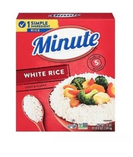Minute Instant Light and Fluffy White Rice, 72oz.