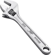 Jetech 8 Inch Adjustable Wrench - Professional Shifter Spanner with Wide Caliber