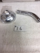 DELTA RP40593 7   SHOWER ARM  RP40592 SHOWER ARM ESCUTCHEON In Chrome