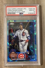 2023 Topps chrome UPD Christopher Morel Blue Lava /175 RC Mint 10 Rare