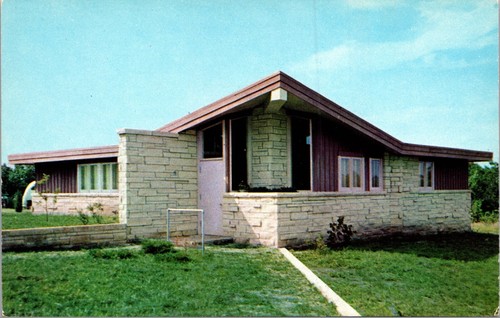 K-2 Health Center 4-H Club Camp Rock Springs Ranch Kansas Postcard 5F