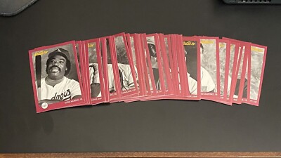 1991 Leaf Studio Hand Collated Complete Set With Rod Carew Puzzle