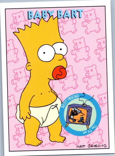 1994 SkyBox The Simpsons Series II #S18 Baby Bart