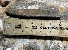 Small Jewelers Anvil Homemade From Narrow Gauge Rail Road Track.